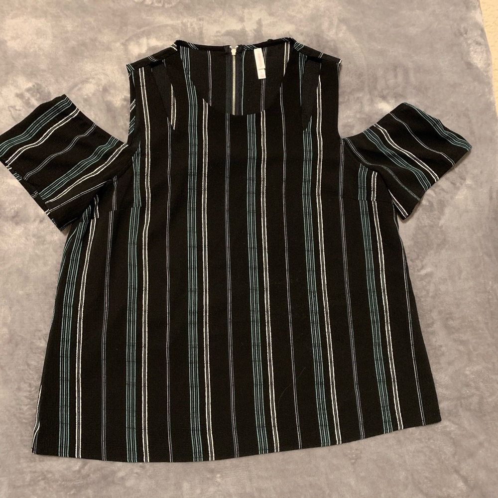 Cold shoulder blouse